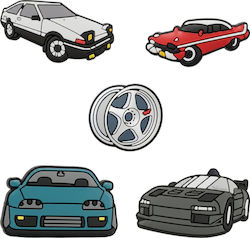 Tfo 3D Weihnachtsaufkleber Schnelle Autos 5 Stück Set