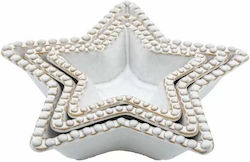 Laura Ashley Bowl with Stars 3 Pieces Laura Ashley Bowl with Stars 3 Pieces