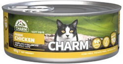 Charm Hrană Umedă pentru Pisici Adulte cu Pui 85gr
