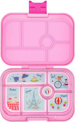 Yumbox Plastic Kids' Food Container Pink