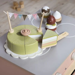 Micki Hölzernes Kuchen Set Mit Teller Und Spatel Aus Holz
