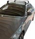 Nordrive Aluminum Car Roof Bars Silenzio for Citroen CX 4D 2016>2020 Set with Roof Rack Legs and Lock Silver