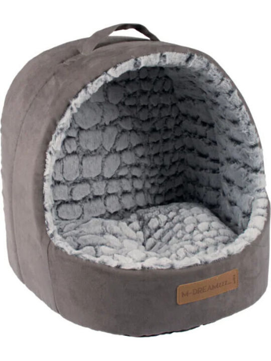 M-Pets Pernă Pentru Câini Rotundă Maro 39x37cm