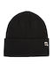Beanie Γυναικείος Σκούφος Πλεκτός σε Μαύρο χρώμα