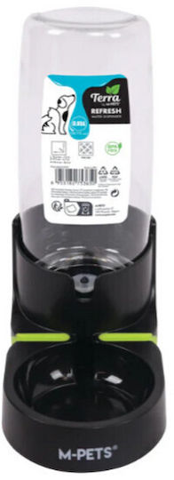M-Pets Μπουκάλι Νερού 850ml 21cm σε Μαύρο Χρώμα