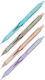 Adel Mechanische Bleistift Cool Radiergummi 0,7mm Pastell Packung 60
