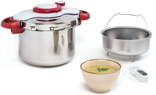 Tefal ClipsoMinut Perfect Χύτρα Ταχύτητας 6lt