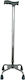 Medical Brace Baston de Mers Tetrapod Telescopi...