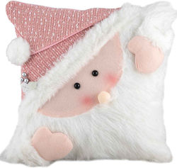 Weihnachtsdekoratives Kissen Santa Madi Dekoratives Kissen 43 x 43 cm Madi Weiß