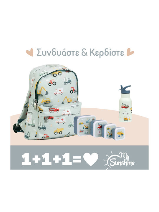 A Little Lovely Company Vehicles Σχολική Τσάντα...
