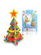 Sabbiarelli 3D Weihnachtsdekorationen mit Bäumen Malerei Marmorstaub 8+