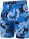 Herren Boxershorts Blau