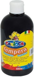 Carioca Temperafarben Schwarz in Flasche 500ml