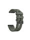 Garmin Fenix 6s 20mm Tragbare Bänder Silikon Amygreen