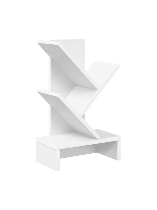Bookcase Processed Wood 30x18x48cm