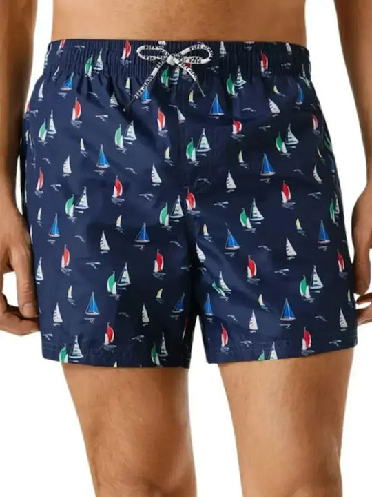 Costum De Baie Bărbați Pantaloni Scurți Albastru Marin