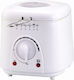 Elite EDFF-1288W Öl-Fritteuse 1lt Weiße