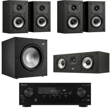 Pioneer Set Complet Home Cinema 3.1 VSX-535D 200W