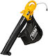 Texas BVA 2600 Handheld Electric Leaf Blower / Vacuum 2600W with Maximum Air Speed 250km/h