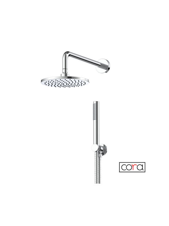 Cora 3555 & 7255 for Shower 2 Exits Chrome