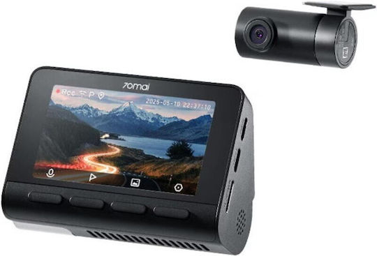 70Mai A800SE & RC22 Комплект Камера DVR за Автомобил 4K със Дисплей 3" Wi-Fi, GPS и Задна Камера