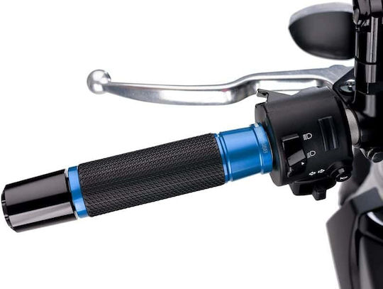 Mânere De Ghidon Hi-Tech Ascent 123mm Albastre 3553a Puig