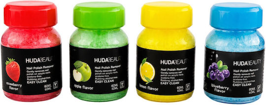 Gentle Nail Polish Remover Fruit Scent 65ml Sponge Blueberry