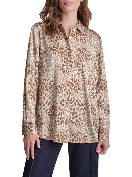 Long Sleeve Women's Shirt Dkny Dj4w2029-f5e