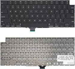 Tastatură Laptop Keyboard Apple Macbook Pro 14" M1 A3401 2024 Emc8894 US Fără Cadru Negru Cod.41565usnofr Tastatură Laptop Keyboard Apple Macbook Pro 14" M1 A3401 2024 Emc8894 US Fără Cadru Negru Cod.41565usnofr