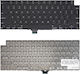 Laptop Keyboard Apple Macbook Pro 14" M1 A3401 2024 Emc8894 US No Frame Black Κωδ.41565usnofr