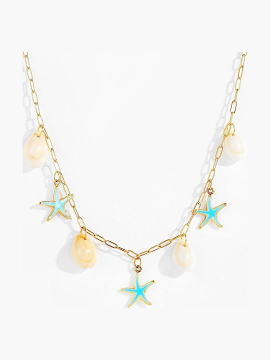 Callajewels Halskette aus Vergoldetem Stahl