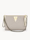 Leather Women's Envelope Taupe