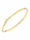 Senzio Belibasakis Men's White Gold 9K Handcuff Bracelet