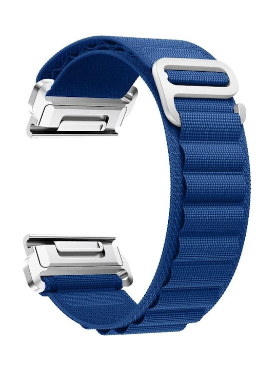 Beline Curea Textilă Albastră (Fenix 3 / 5X / 5X Plus / 6X / 6X Pro / 7X / 7X Pro / 8 (51mm))