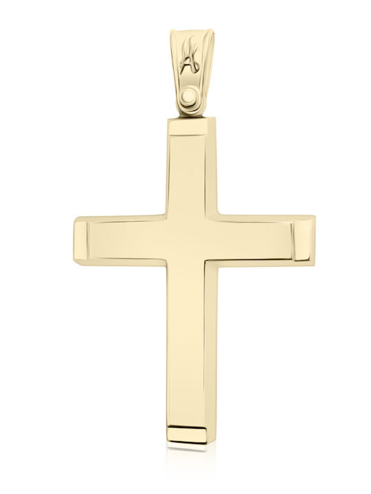 Chrilia Gold Kreuz 14K Ohne Kette