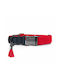 Milk & Pepper Adjustable Dog Collar Kaya Red S45 35-53cm 2.5cm