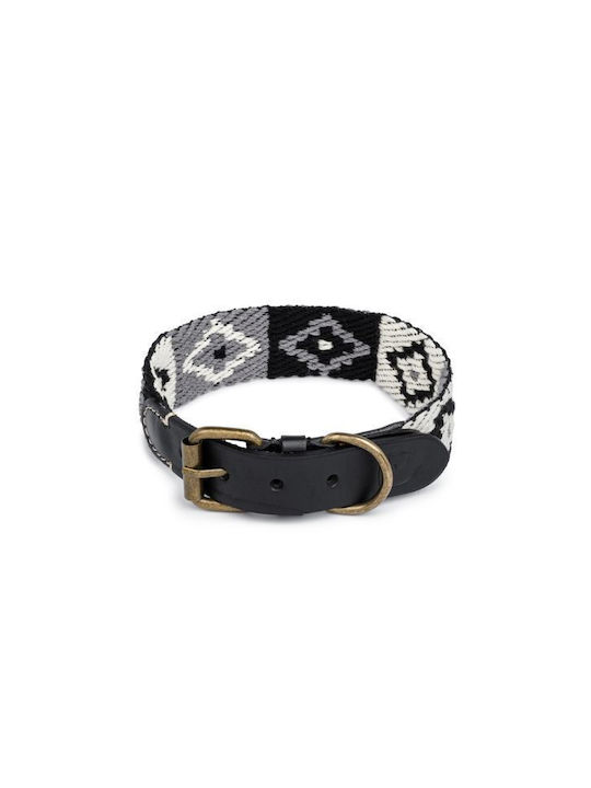 Hundehalsband Buddys Peruvian Indian Schwarz XLarge