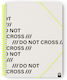 Carchivo Spiral Display Book Do Not Cross A4 40 Plastic Sleeves Grey Carchivo