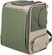 Trixie Dog Backpack for Carrying a Dog up to 10kg Green W42xD40xH30cm