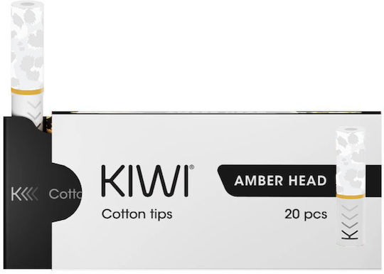 Kiwi E-Zigaretten Ersatzteile Filter in Weiß Farbe