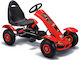 F618 Go Kart Μονοθέσιο με Πετάλι Κόκκινο