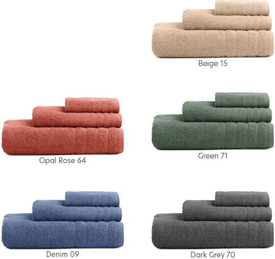 Adam Home Πετσέτα Χεριών 30x50εκ. Dark Grey