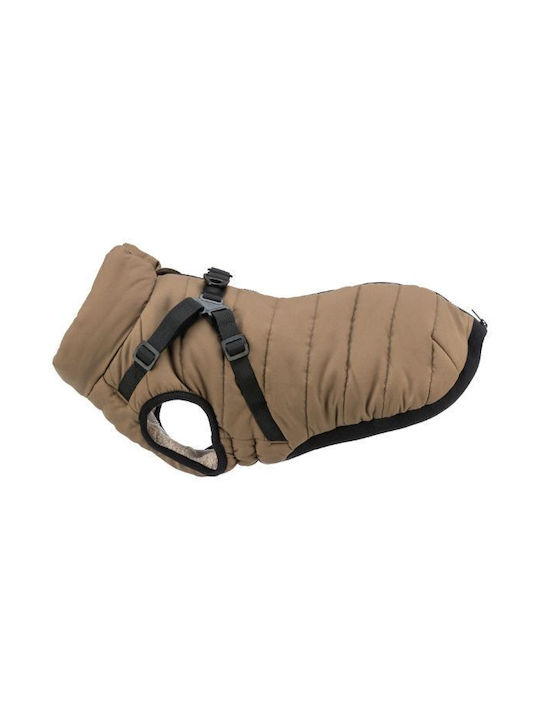 Trixie Dog Coat Beige Back Length 33 cm