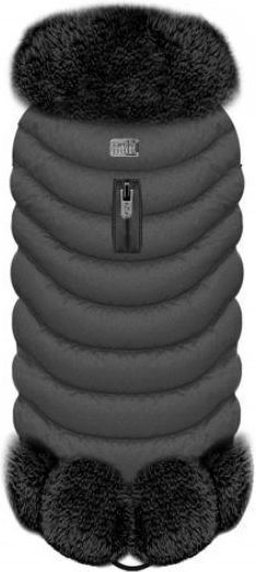 Milk & Pepper Dog Coat Waterproof Black