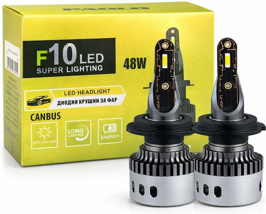 Gmax Крушки За Автомобил И Мотоциклет H7 Canbus LED 12V 48W 2 Броя