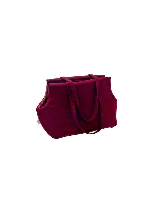 Ferribiella Cat Carrier Bag 40x32x20cm Burgundy