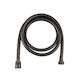 Armando Vicario Spiral Duschschlauch 1.5m Schwarz Chrome