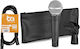 Shure SM58 LCE Starter Set Microphone for Vocals in Grey Color