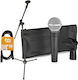Shure SM58 LCE Essentials Set Microphone for Vocals in Grey Color