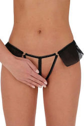 Passion Penny Thong Black Ps-penny